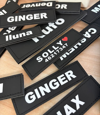 No-Pull Dog Harness with Personalised Name Patch